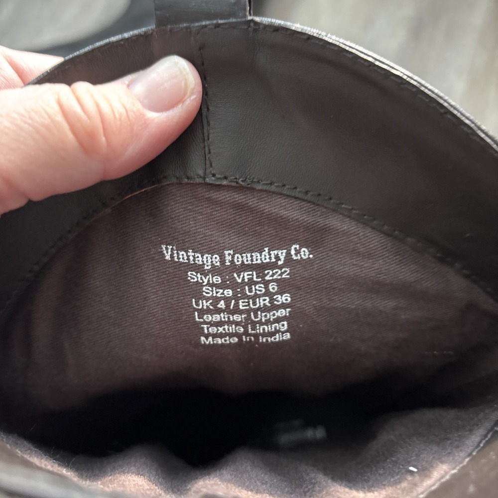 Vintage Foundry Co. Trudy Women's Cowboy Boots Brown Size 6 - Picture 9 of 16